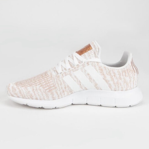 adidas swift run white copper